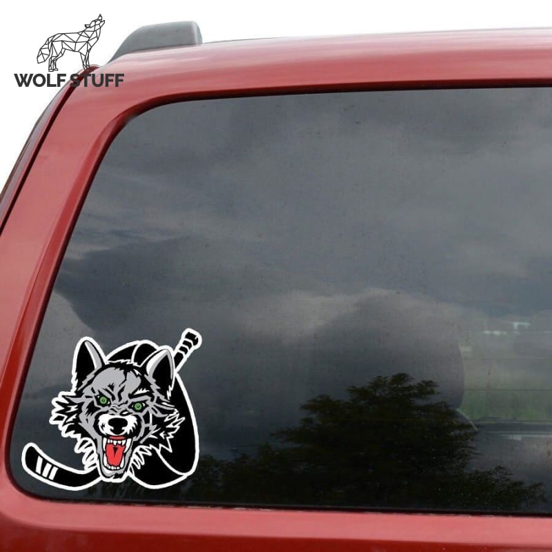 Team wolf sticker