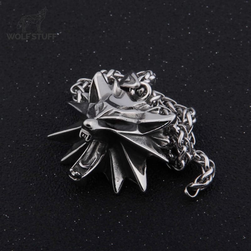 The Witcher Wolf Pendant