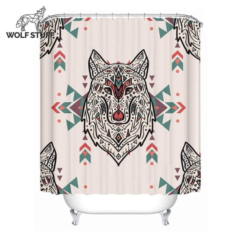 Tribal bathroom decor