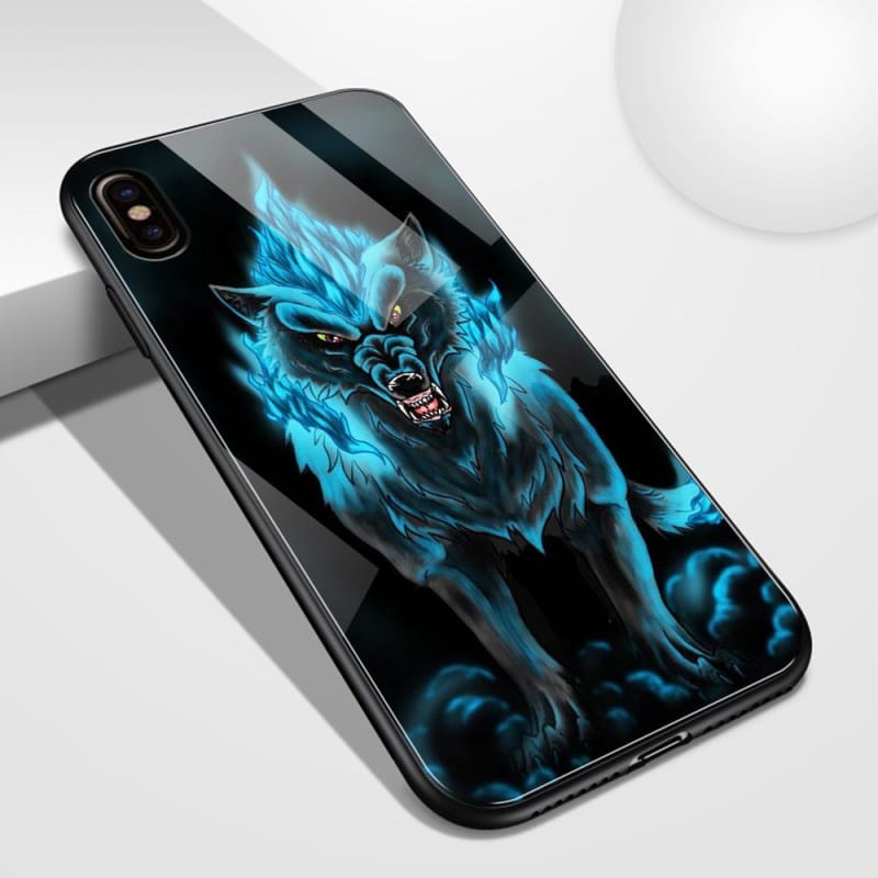 Tribal Wolf Phone Case