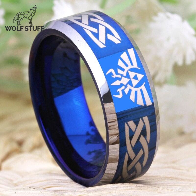 Turquoise Wolf Ring