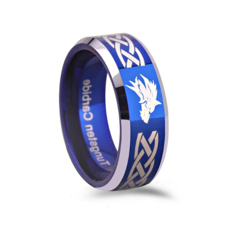 Turquoise Wolf Ring