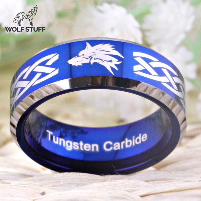 Turquoise Wolf Ring