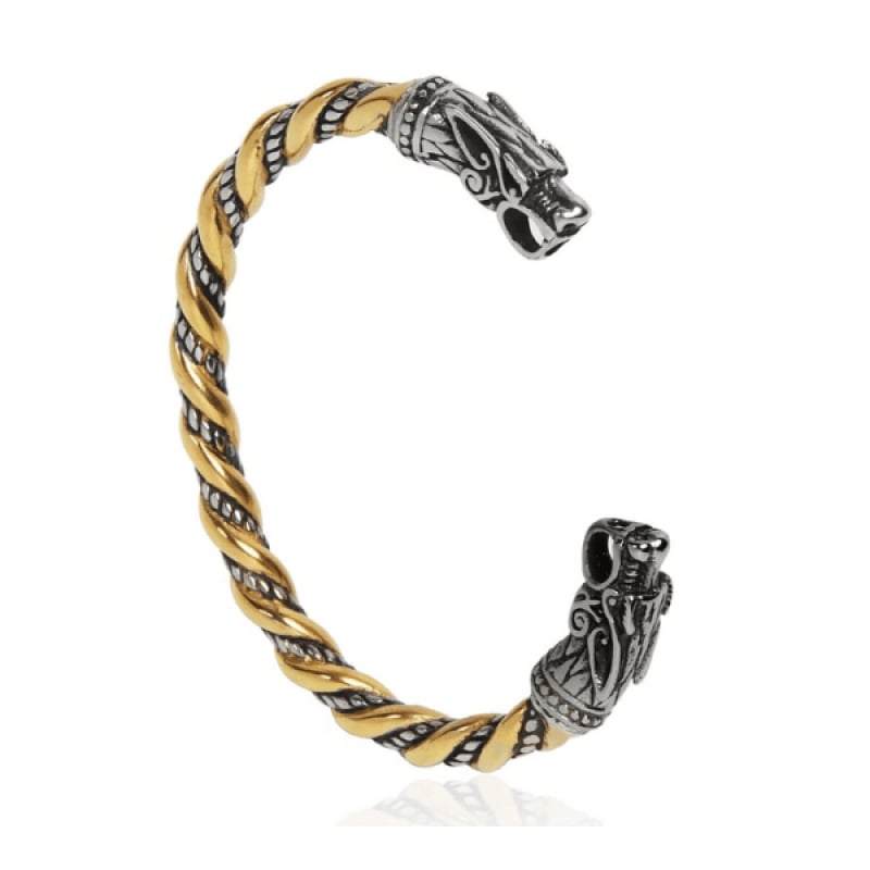 Viking Wolf Arm Ring