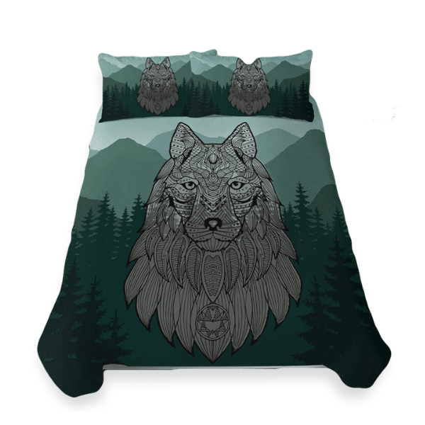 Viking Wolf Bedding