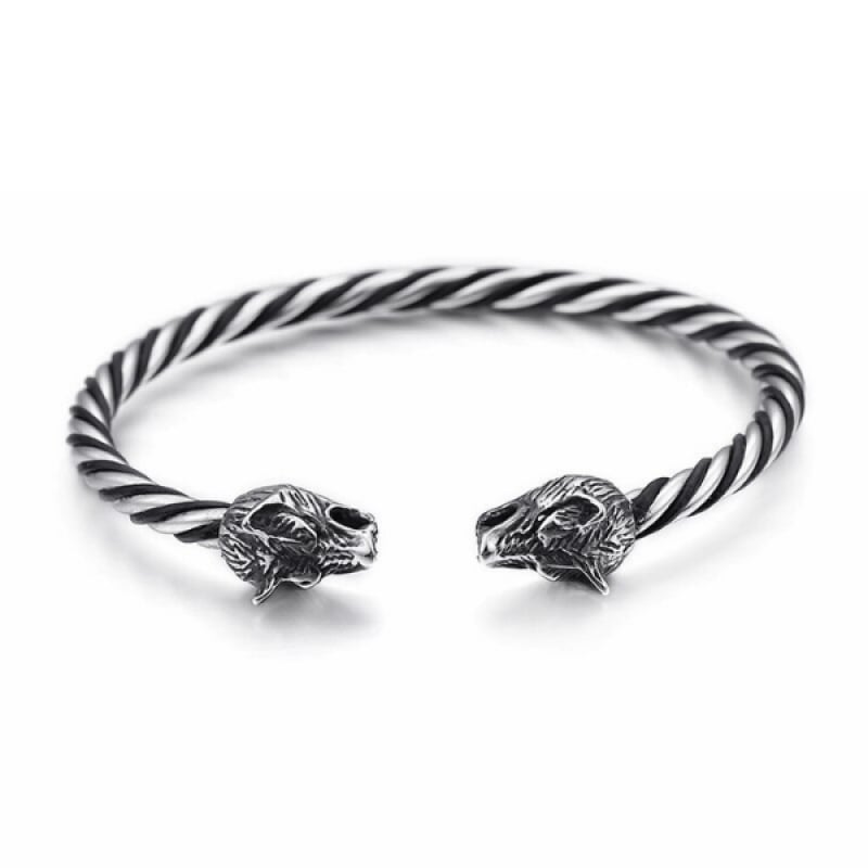 Viking Wolf Bracelet