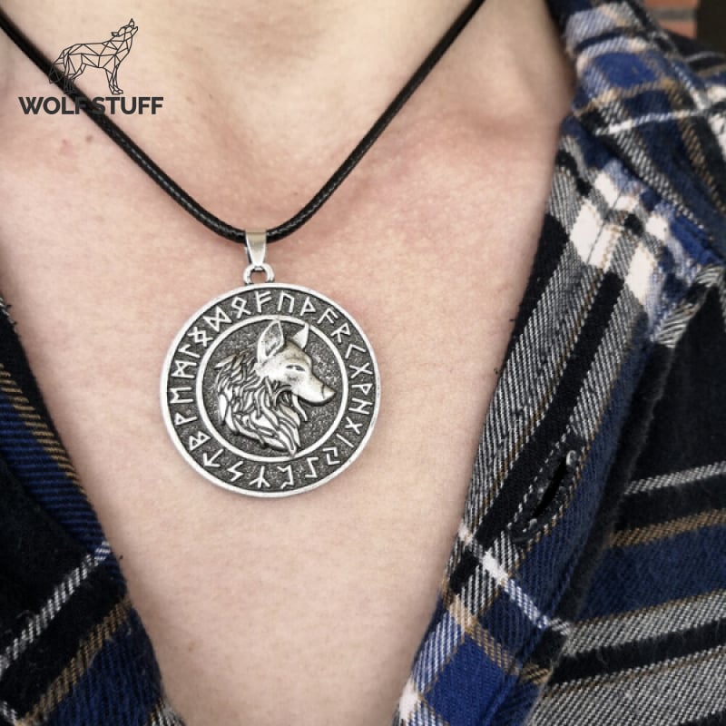 Viking wolf Necklace