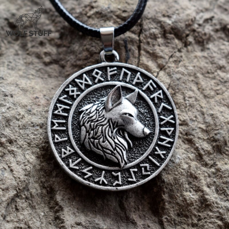 Viking wolf Necklace