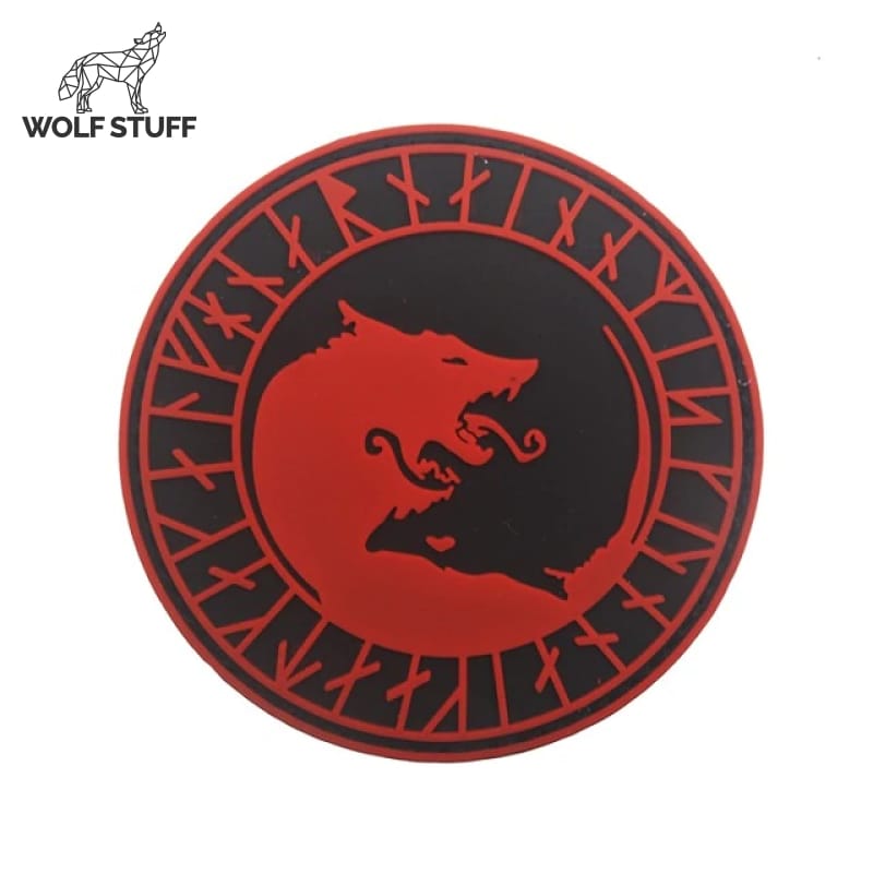 Viking Wolf Patch