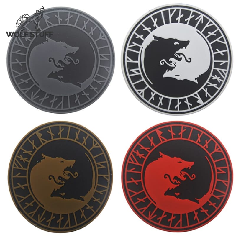 Viking Wolf Patch