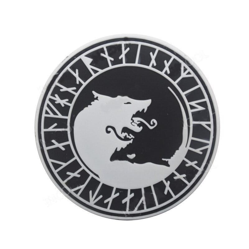 Viking Wolf Patch