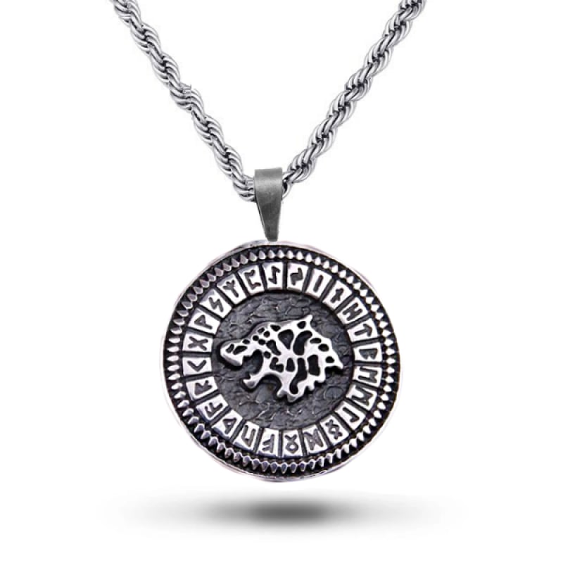 Viking Wolf Pendant
