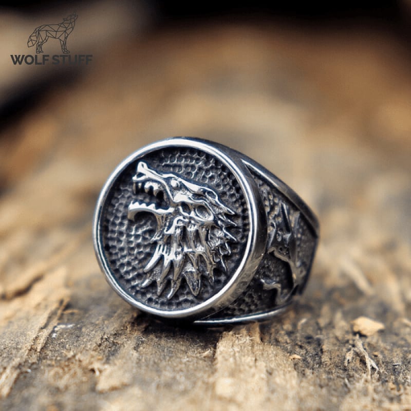 Viking Wolf Ring