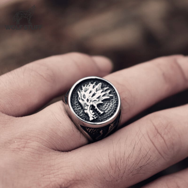Viking Wolf Ring