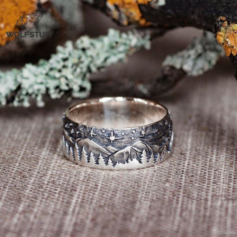 Vintage Wolf Ring