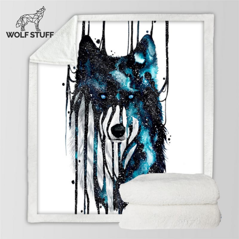 White Wolf Blanket