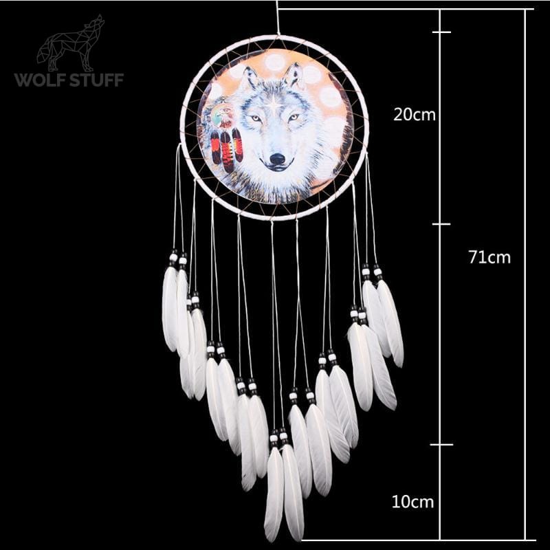 White Wolf Dream Catcher