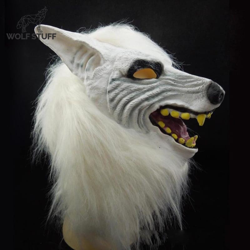 White Wolf Mask
