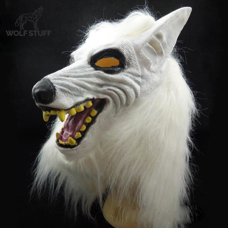 White Wolf Mask