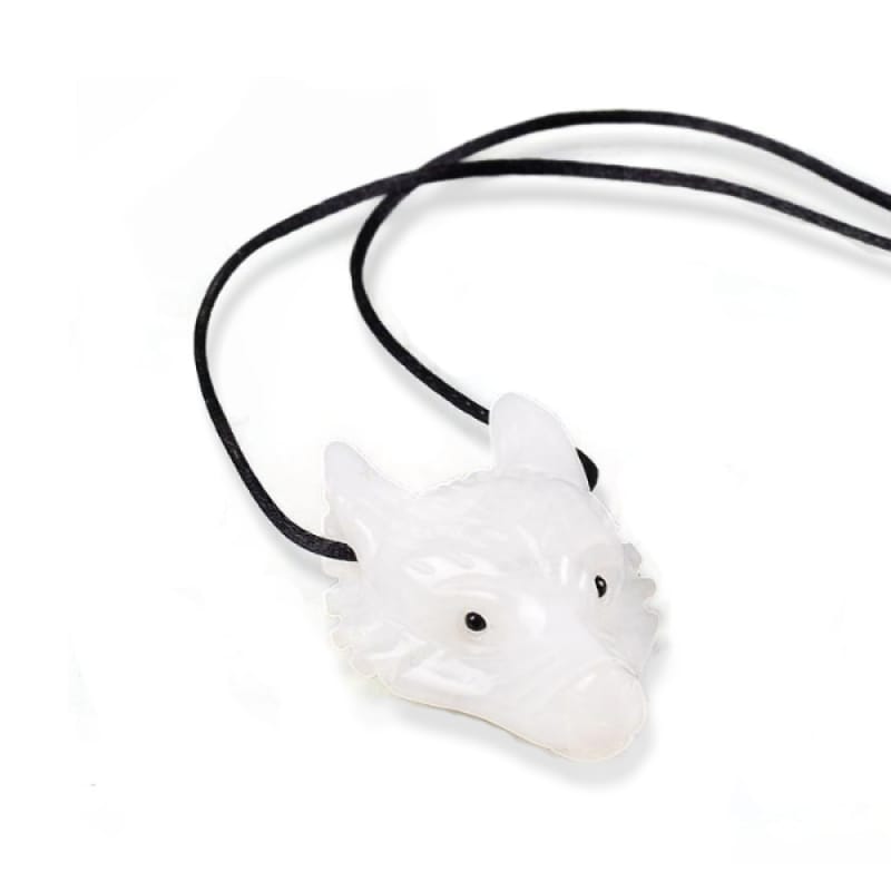 White Wolf Necklace