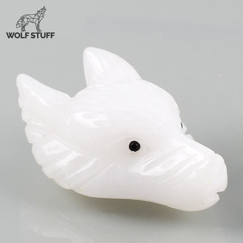 White Wolf Necklace