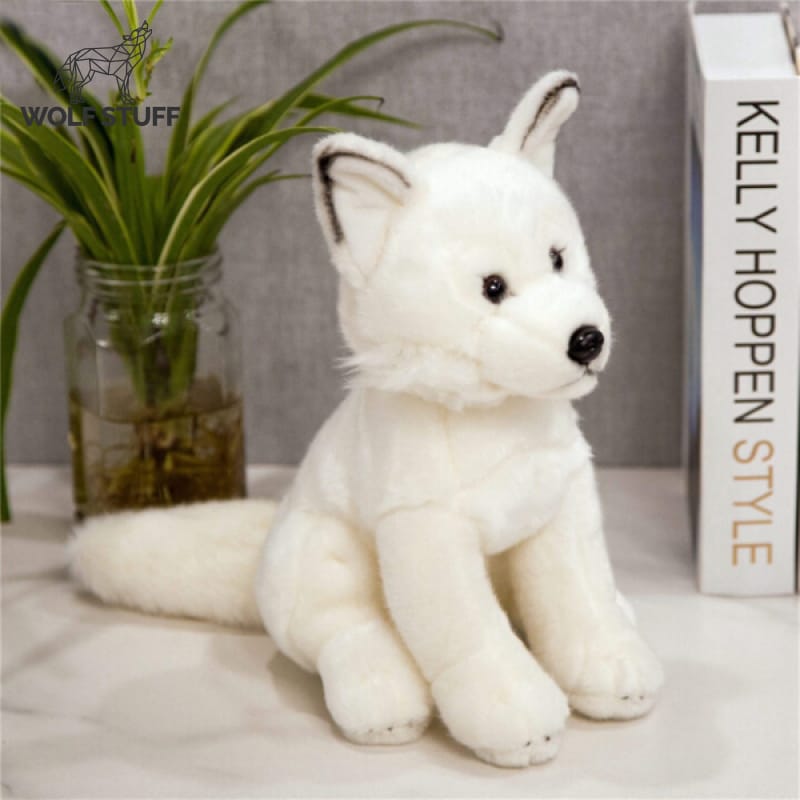 White Wolf Plush