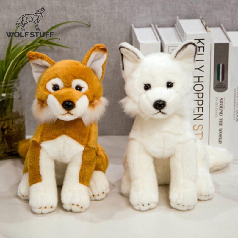 White Wolf Plush