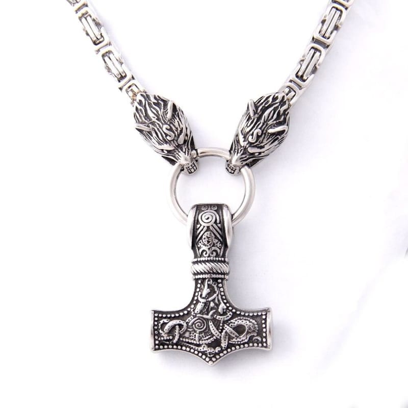 Wolf Amulet Necklace