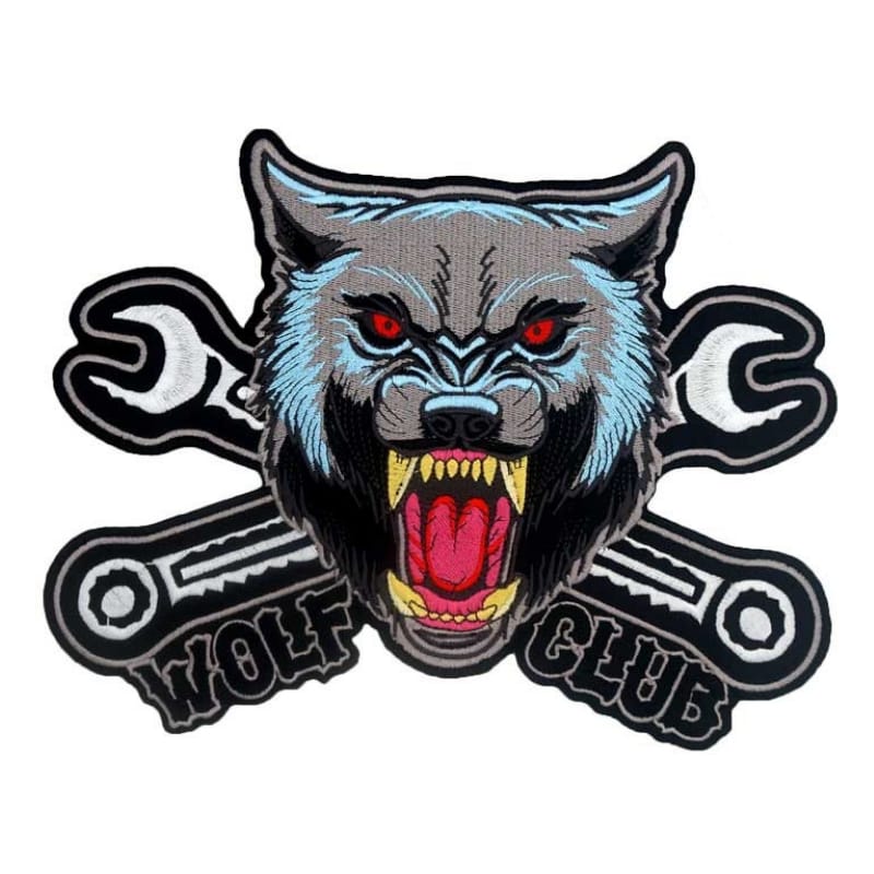 Wolf back patch