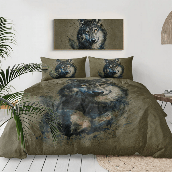 Wolf Bed Comforters