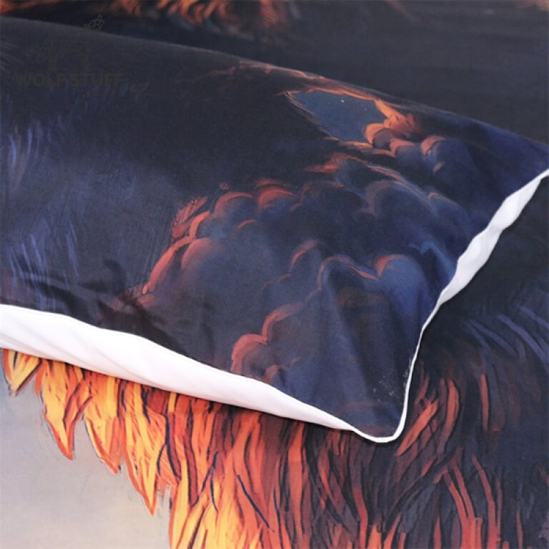 Wolf Bed Set King