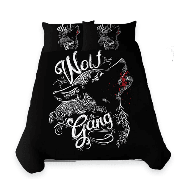 Wolf Bedding Double