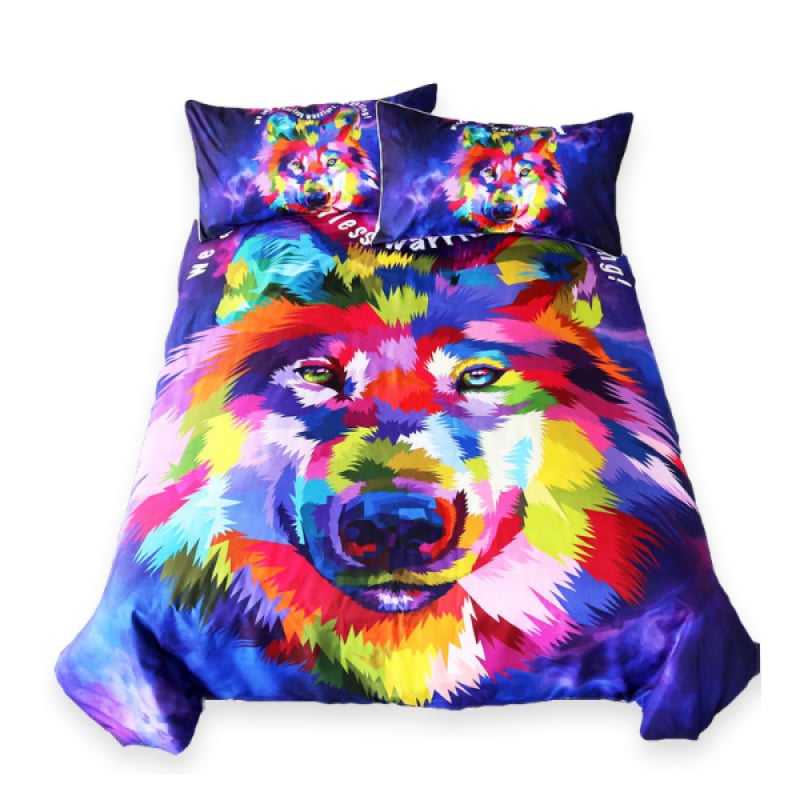 Wolf Bedding Single