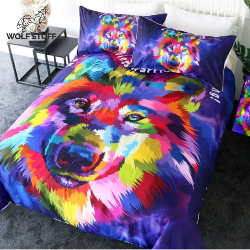 Wolf Bedding Single