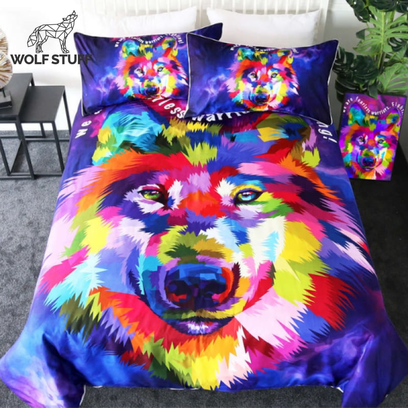 Wolf Bedding Single