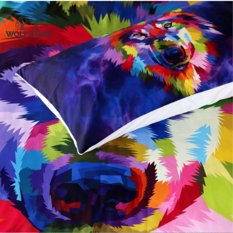 Wolf Bedding Single