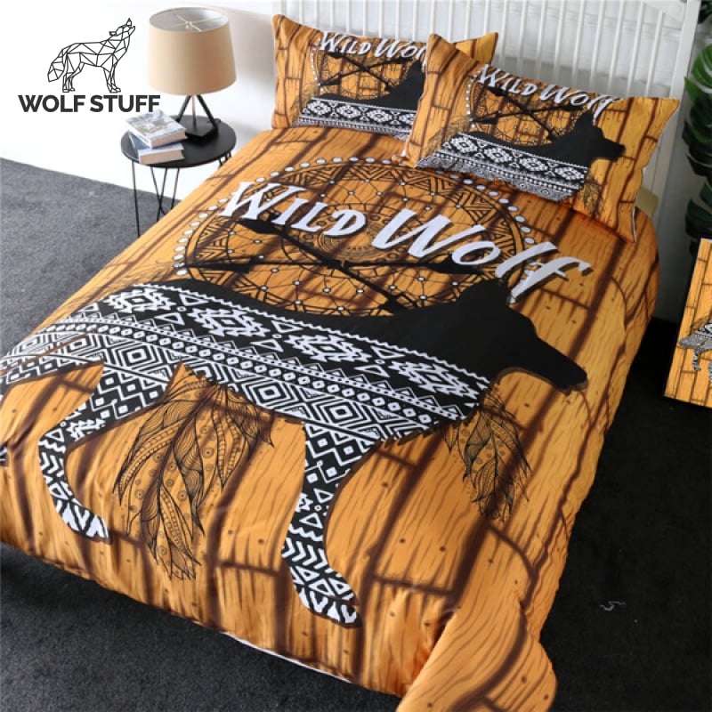 Wolf Bedding Twin