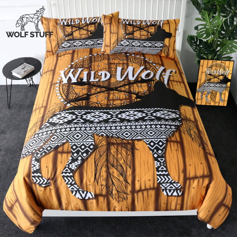 Wolf Bedding Twin