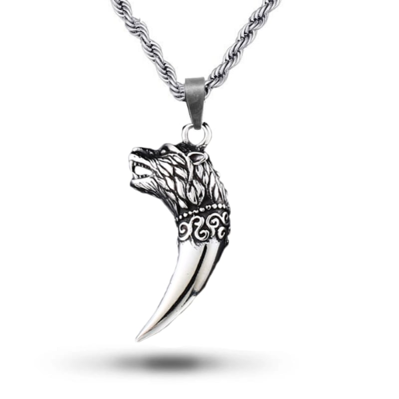 Wolf Canine Tooth Necklace