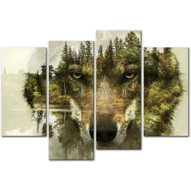 Wolf Canvas Art
