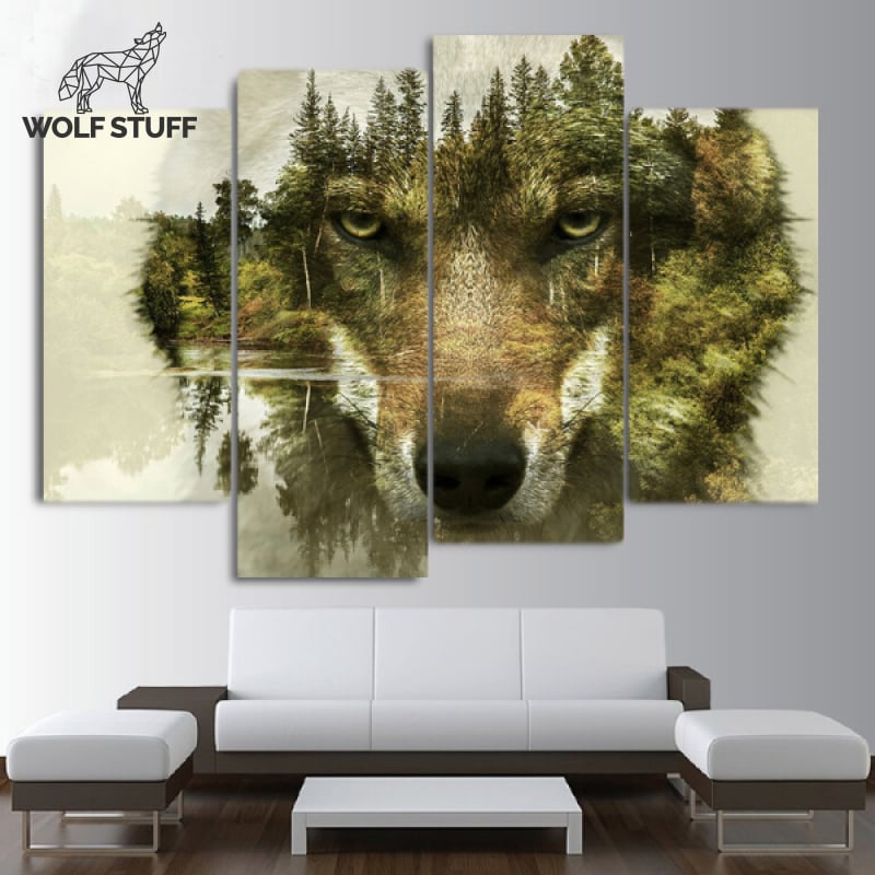 Wolf Canvas Art
