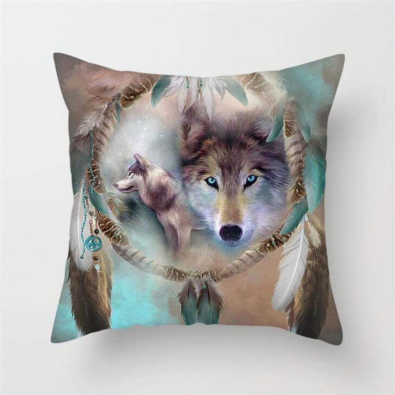 Wolf Cushion