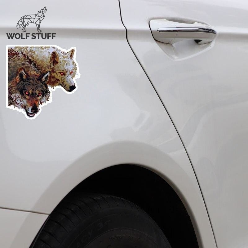 Wolf decal sticker