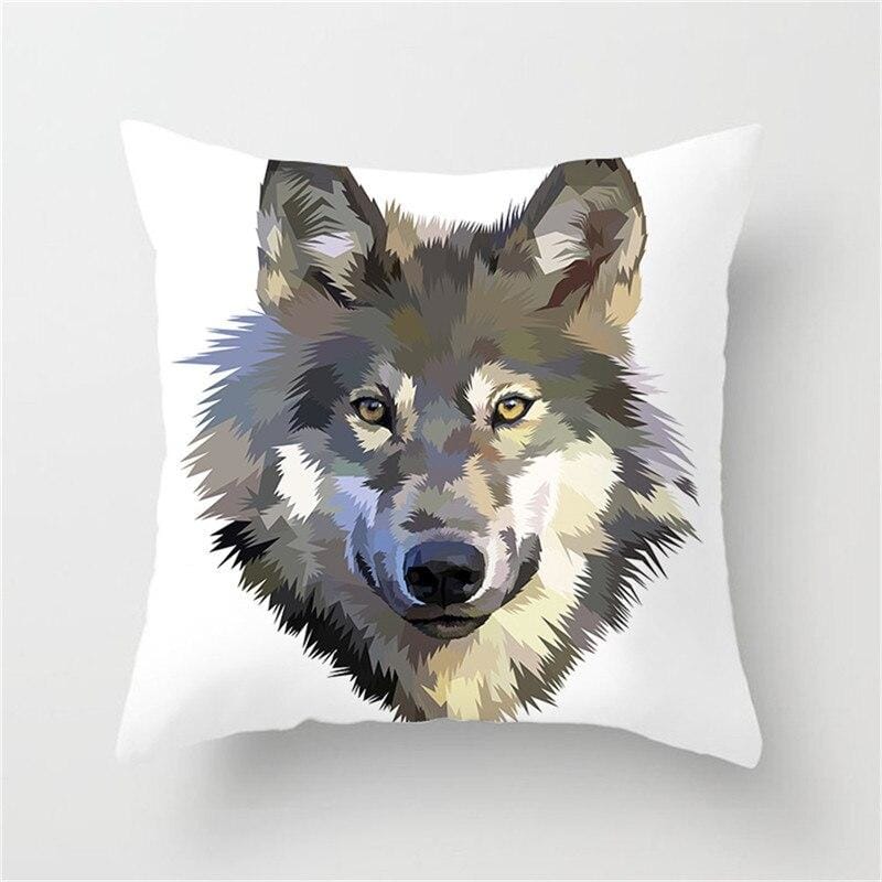 Wolf Decorative Pillows
