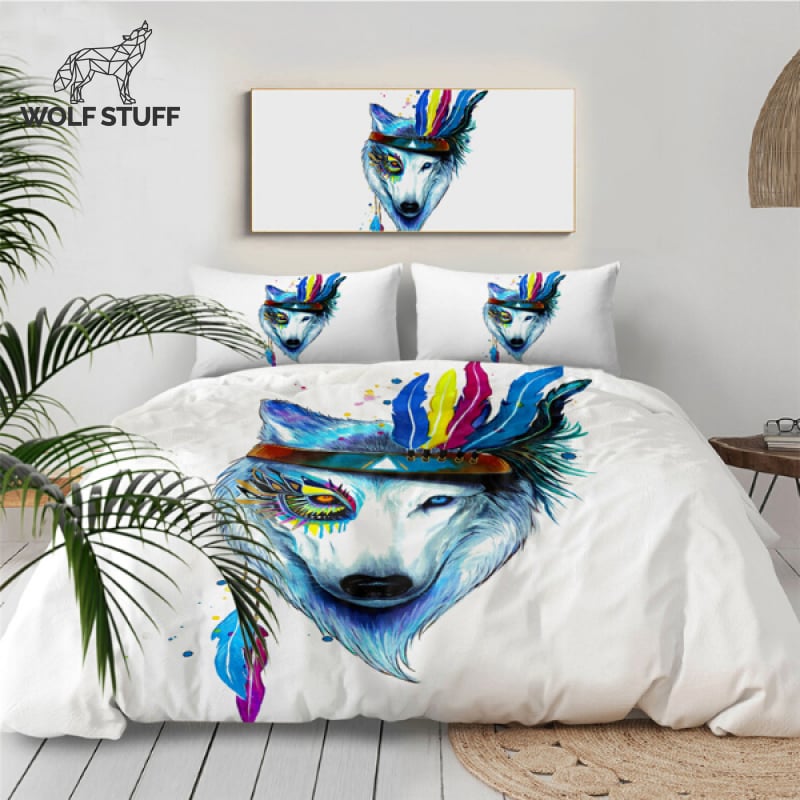 Wolf Design Bedding