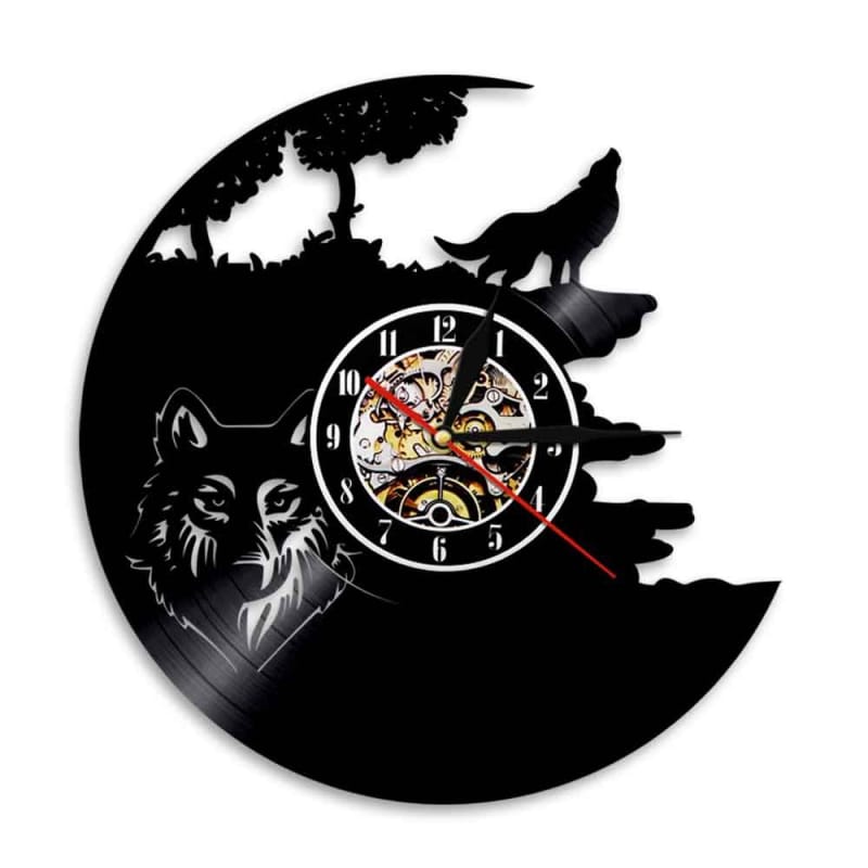 Wolf Designs Clock