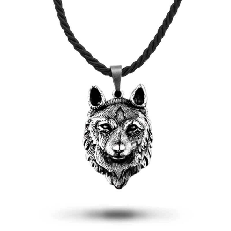 Wolf Face Pendant