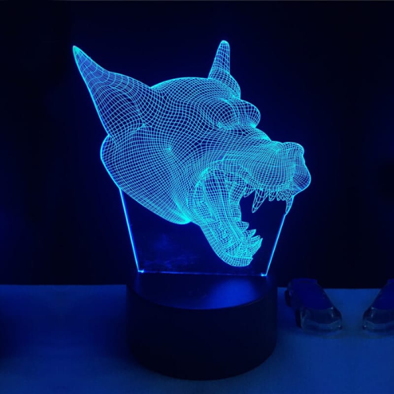 Wolf floor lamp
