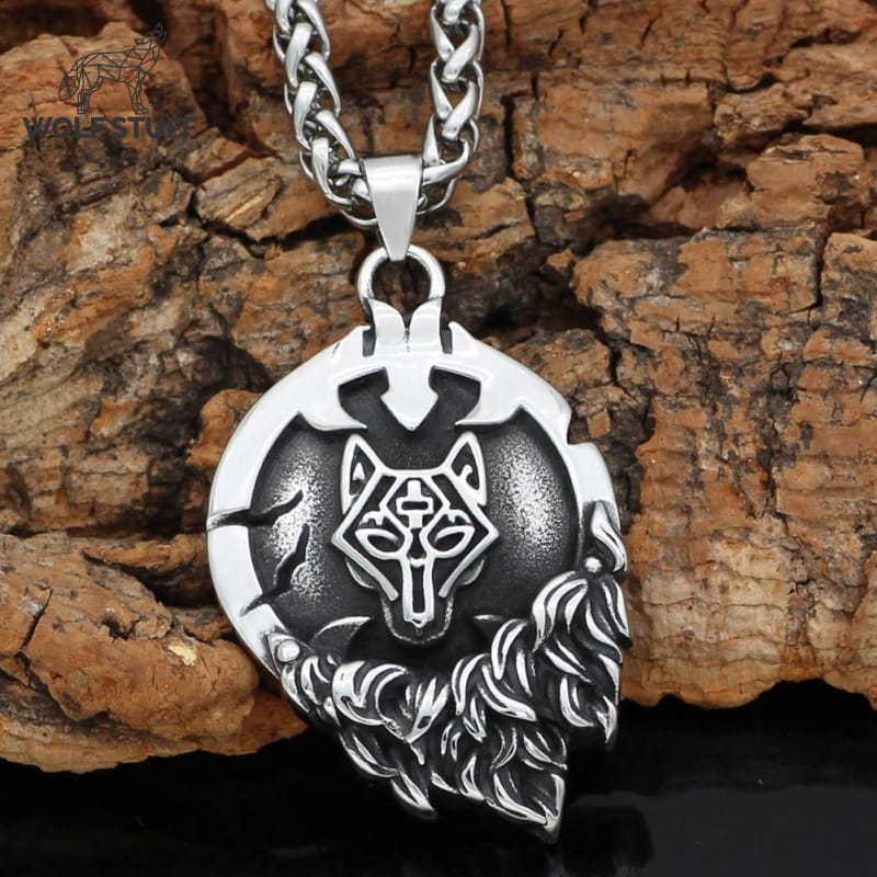 Wolf Fur Necklace