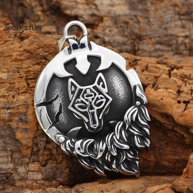 Wolf Fur Necklace